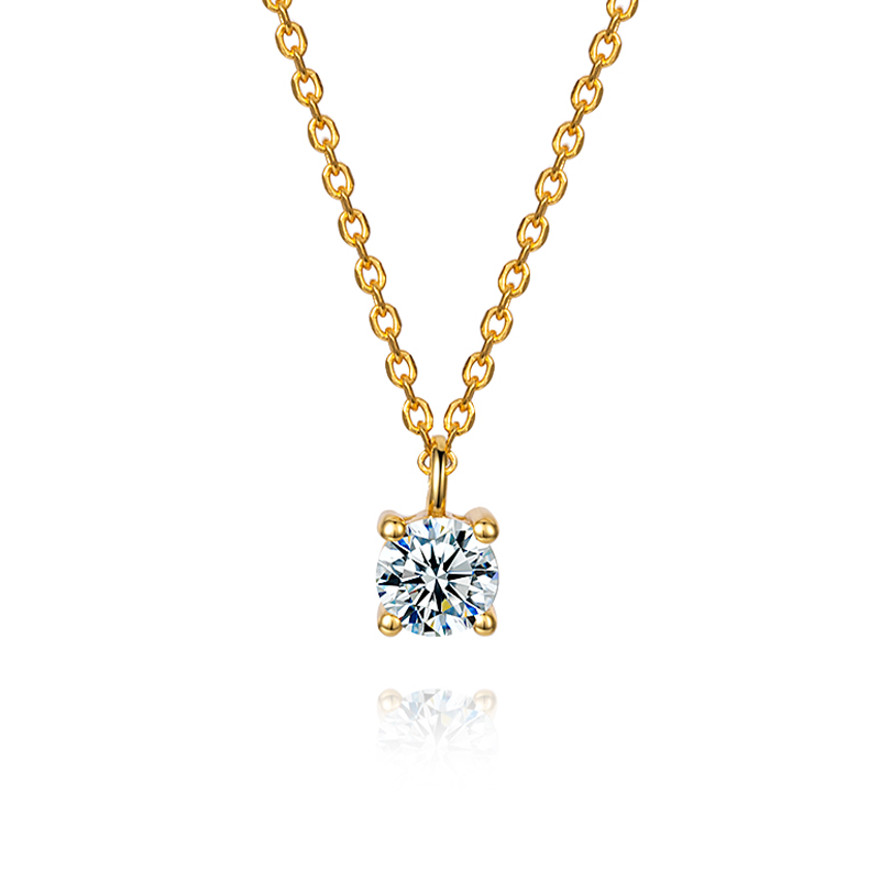 Solitaire Diamond Necklace